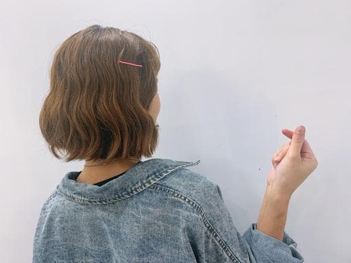 女生短髮、女生染燙、溫塑燙