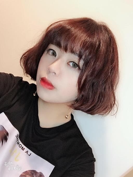 女生短髮、女生燙髮、溫塑燙