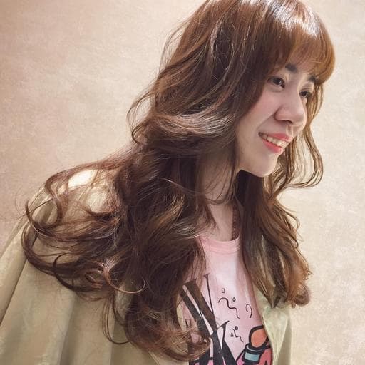 浪漫大卷、染髮、霧面質感