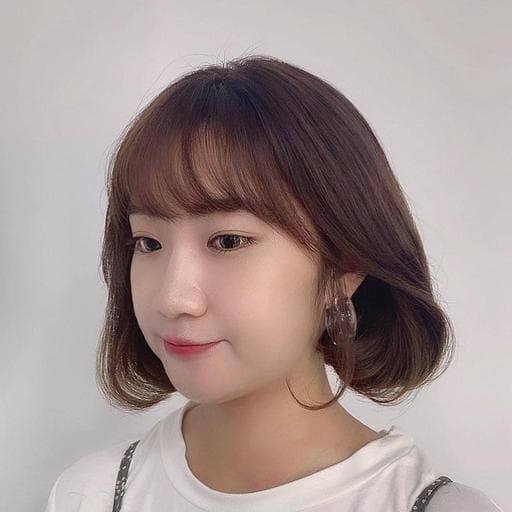女生短髮、燙卷、染髮