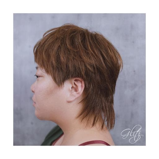 女生短髮、不用漂髮、女生染髮