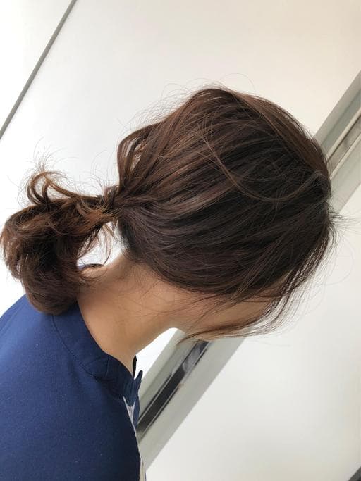 女生染髮、女生染燙、鎖骨髮