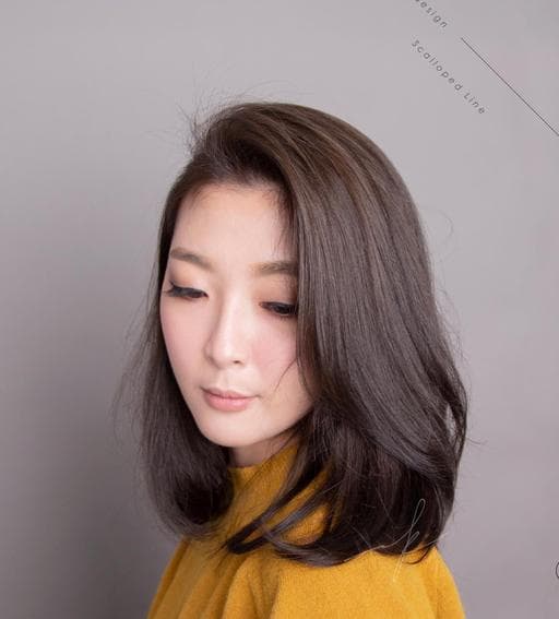 女生中長髮、女生染燙、女生染髮