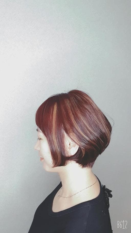女生短髮、鮑伯頭、漂色