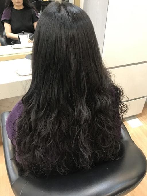 燙卷、女生長髮、質感溫塑