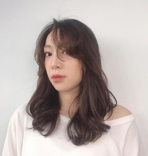 女生中長髮、女生燙髮、韓系捲度