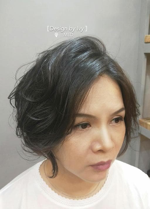 女生短髮、溫塑燙、高雄剪髮