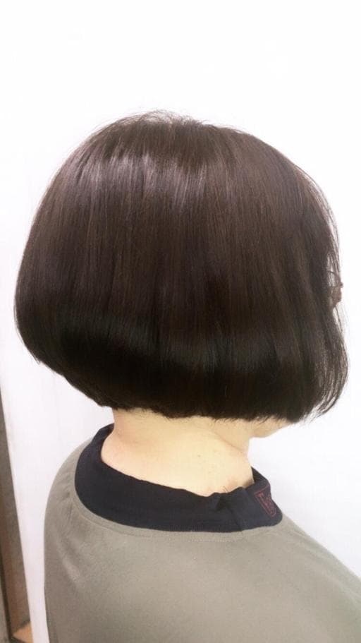 女生短髮、女生染髮、不用漂髮