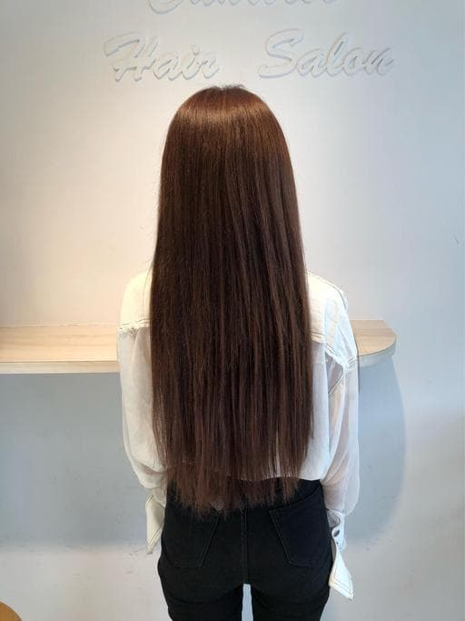 女生長髮、不用漂髮、6D接髮