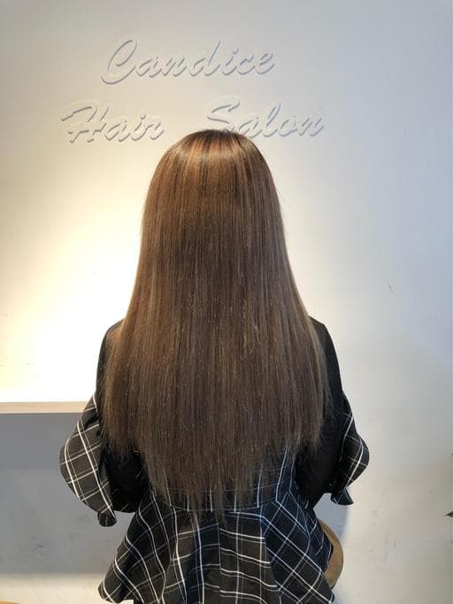 女生長髮、零重力接髮、漂色