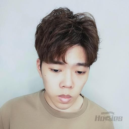 燙卷、男生短髮、男士設計