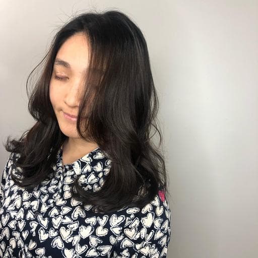女生長髮、電棒造型、髮妝燙(長髮)