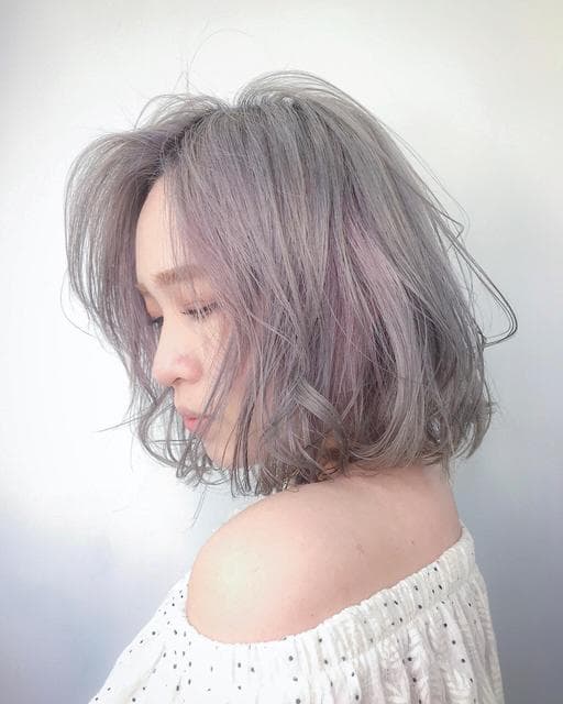 女生短髮、電棒造型、女生染髮