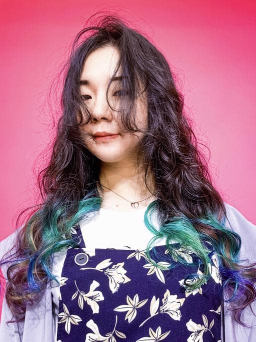 漂色、女生長髮、女生染髮