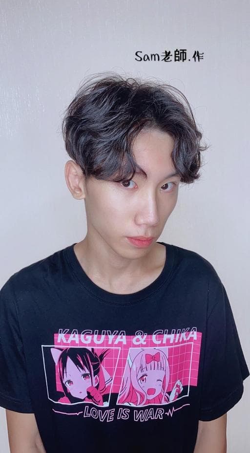 男生短髮、男生卷髮、韓男髮型