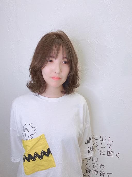 女生中長髮、女生染燙、女生染髮