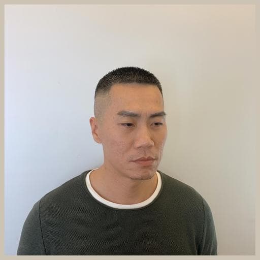 男士漸層推、男生短髮、台北剪髮