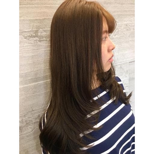 女生染髮、女生長髮、不用漂髮