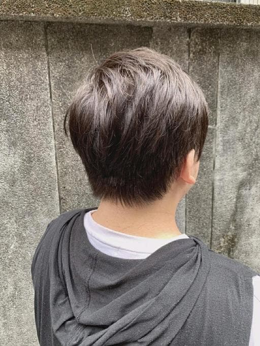 棕色系、男生短髮、男生Undercut