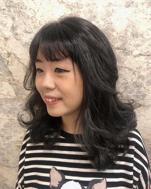 溫塑燙、女生燙髮、鬆軟雲朵燙