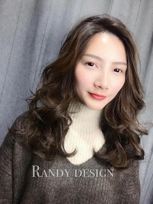 女生染燙、浪漫大卷、棕色系