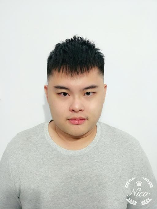 男生短髮、男士漸層推、台北剪髮