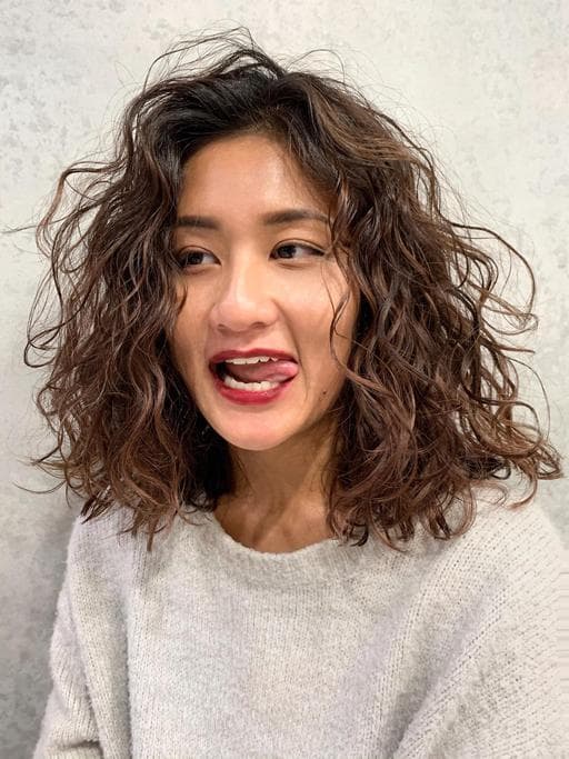 女生中長髮、女生染燙、女生染髮