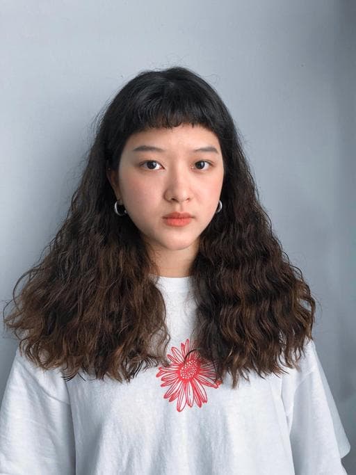 女生長髮、溫塑燙、女生燙髮