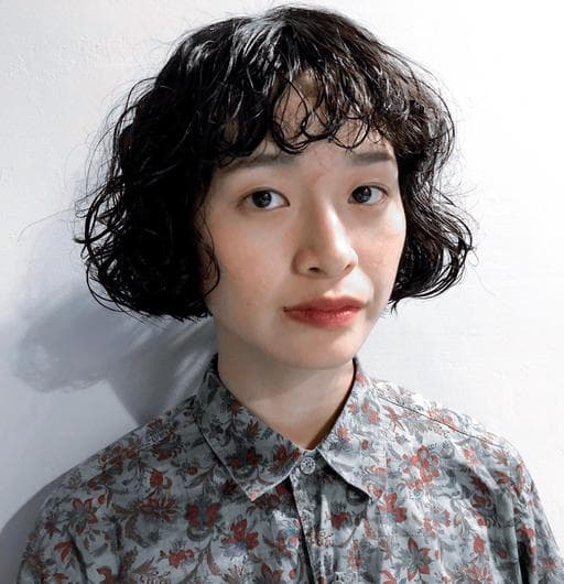 女生短髮、溫塑燙、女生燙髮