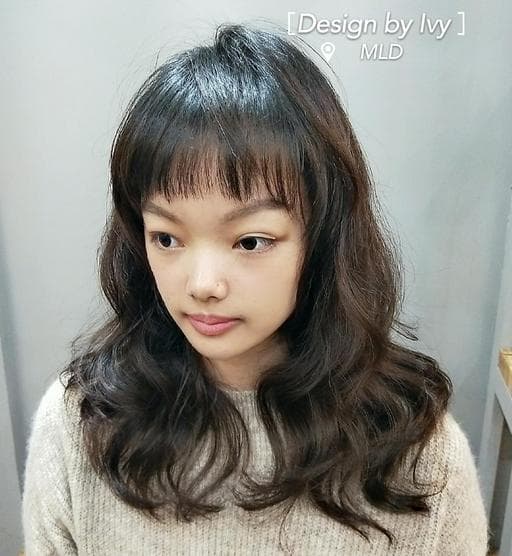 女生長髮、女生燙髮、女神系捲髮