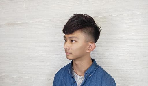 男生短髮、男生Undercut、短瀏海