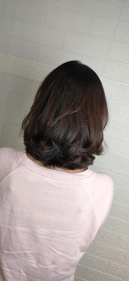 溫塑燙、不用漂髮、女生短髮