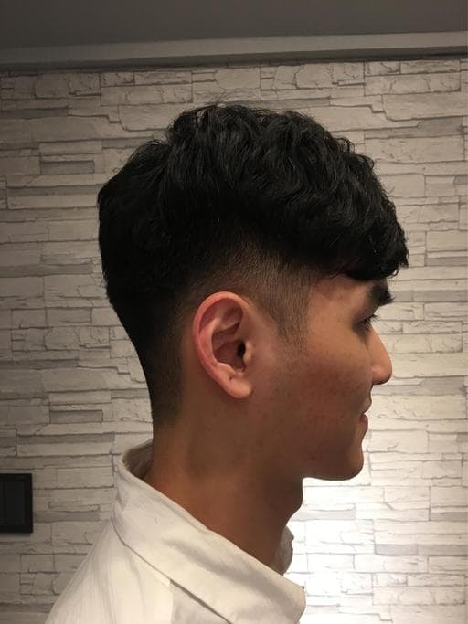 男生短髮、fade、男士漸層推
