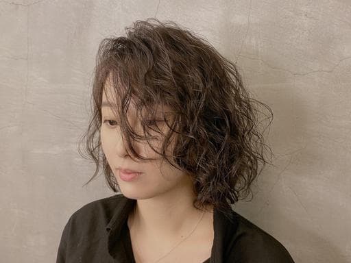 長瀏海、女生燙髮、溫塑燙