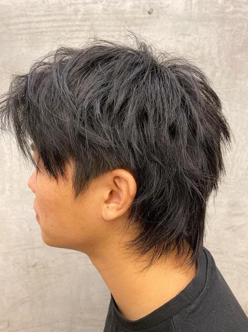 男生短髮、狼剪、男生Mullet頭-(小狼尾髮型)