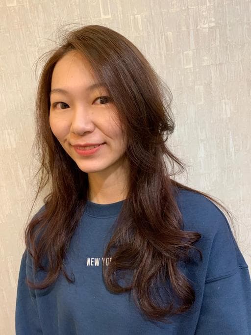 長瀏海、女生染燙、女生長髮