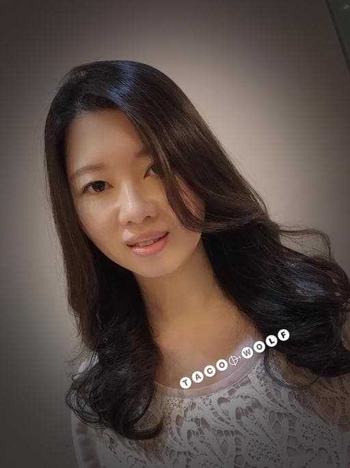 女生長髮、韓式風格、韓式燙髮
