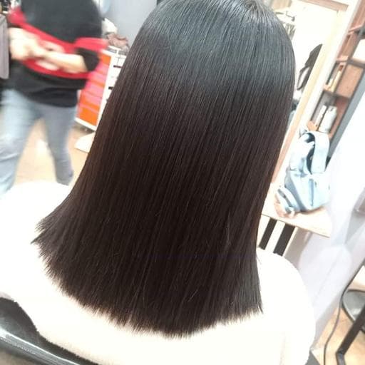 女生中長髮、日系、短髮