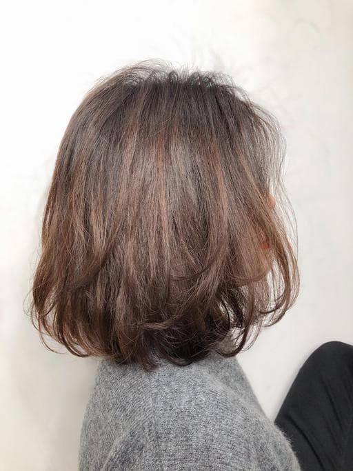 女生短髮、燙卷、質感溫塑