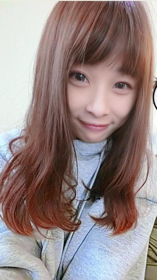 女生染燙、霧面質感、韓系
