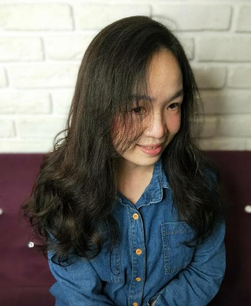 燙髮、女生長髮、女生燙髮