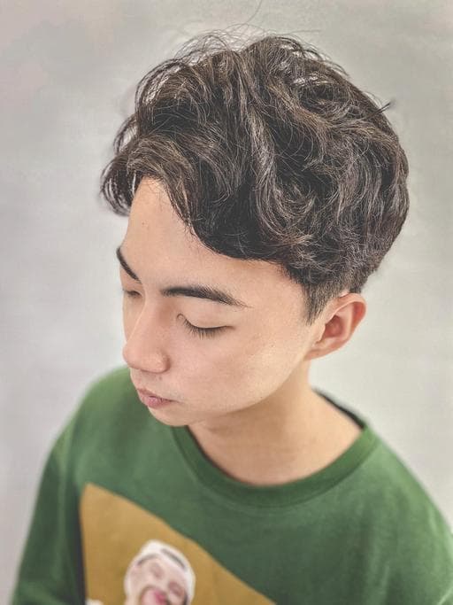燙卷、男生短髮、男生卷髮