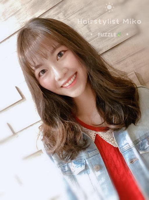 女生染髮、手撥卷、燙型不燙捲