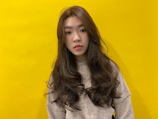 長瀏海、女生染燙、女生長髮