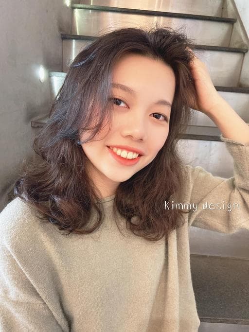 粗硬髮、溫塑燙、女生燙髮