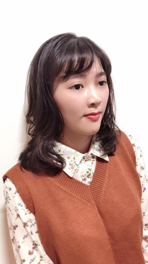 女生中長髮、女生染燙、女生染髮