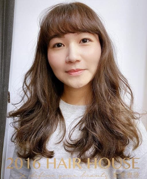 女生長髮、溫塑燙、女生燙髮