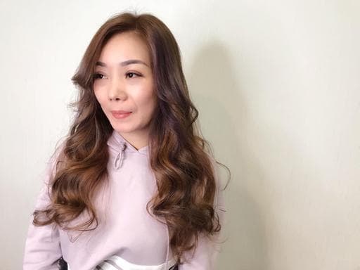 女生長髮、女生染髮、不用漂髮