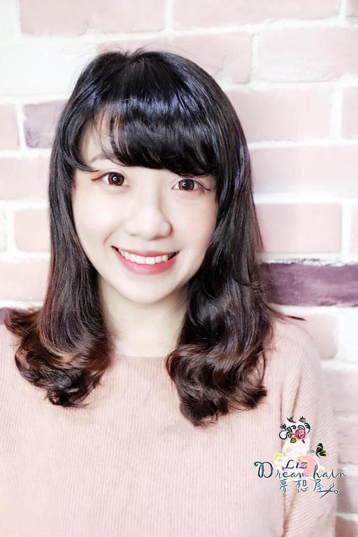 燙卷、女生染燙、女生長髮