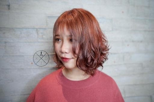 女生短髮、女生染燙、漂色